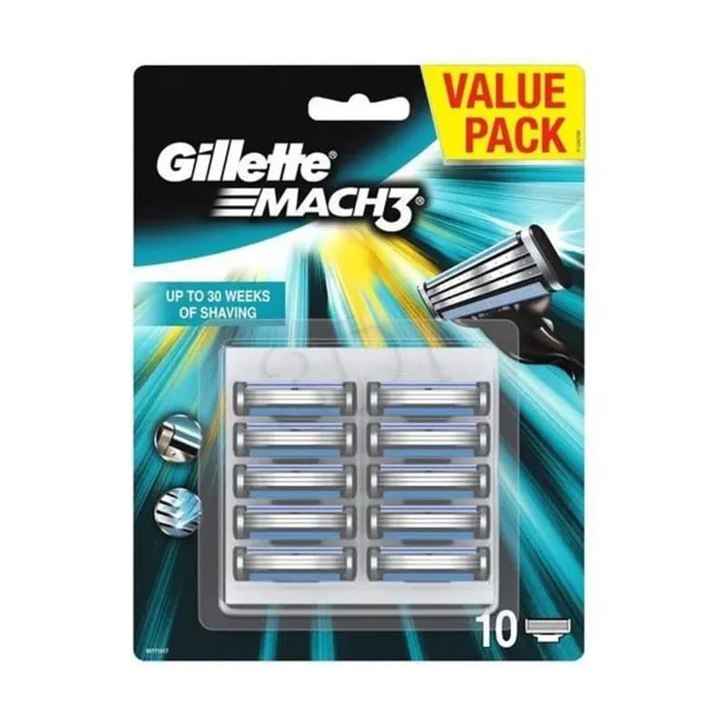 Gillette carton 10 rezerve MACH 3