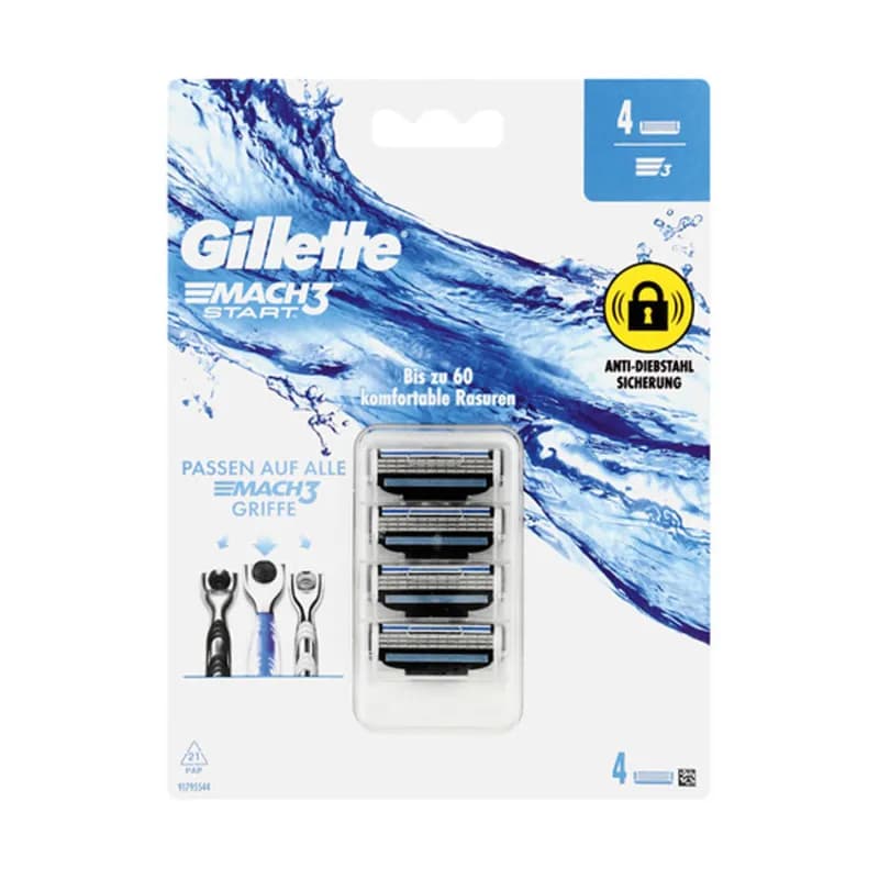 Gillette rezerve pentru aparat Mach3 Start 4 buc/set