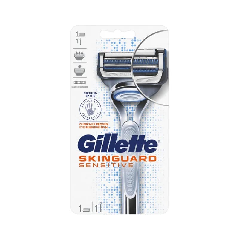 Gillette aparat de ras Skinguard Sensitive + 1 rezerva