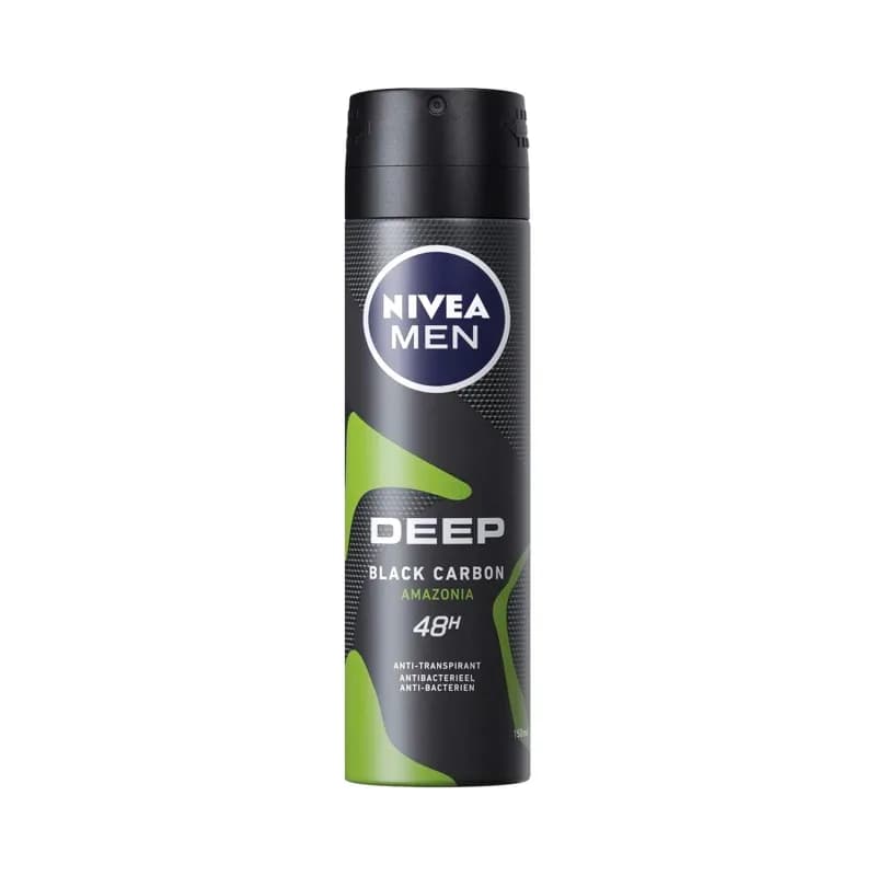 Nivea deodorant pentru barbati 150ml Deep Black Carbon Amazonia