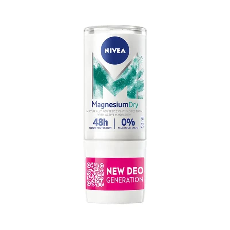 Nivea deodorant roll-on pentru femei 50ml Magnesium Dry Pure Aqua