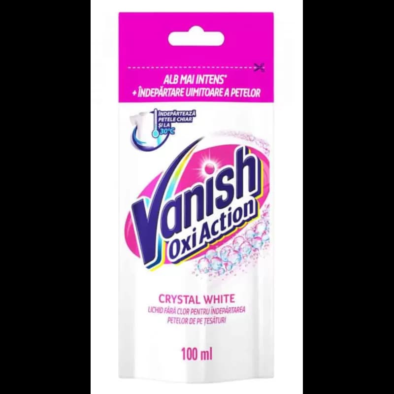 Vanish solutie pentru indepartarea petelor Lichid 100ml White