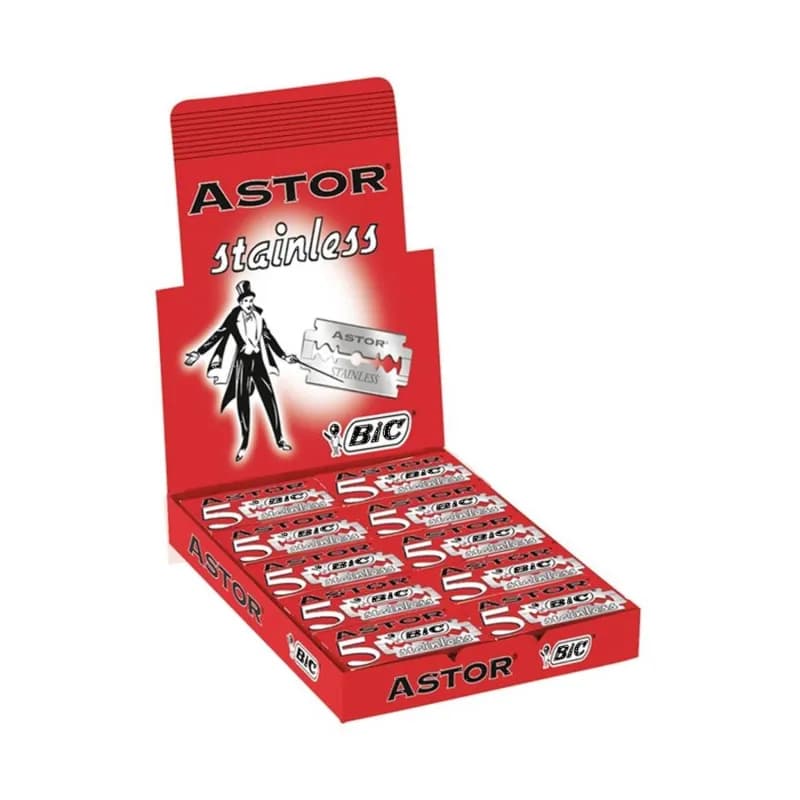 Astor cutii lame de ras 100 buc (20x5buc)