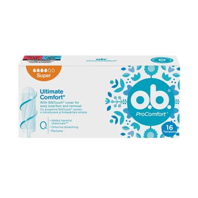 O.B. tampoane ProComfort 16 buc Super