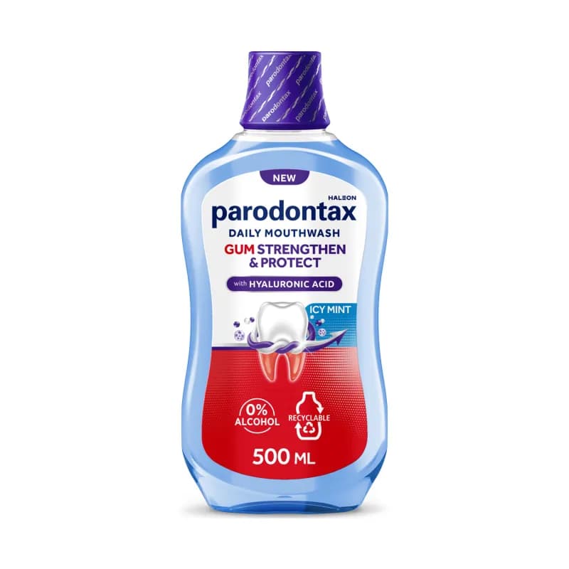 Parodontax apa de gura 500ml Daily Gum Strengthen & Protect