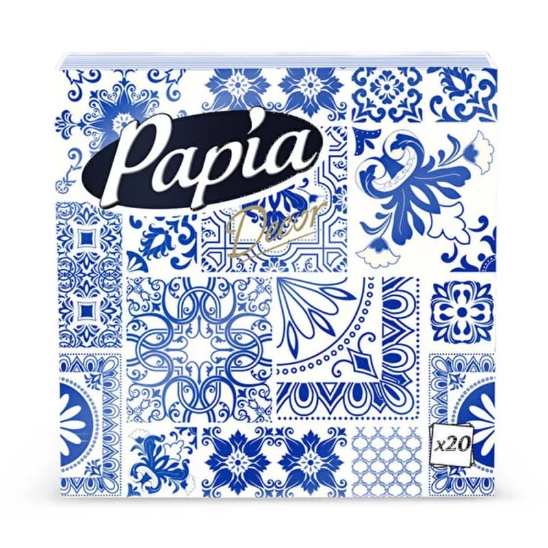 Papia servetele de masa 3 straturi , 33*33 cm , 20 buc / pachet Décor