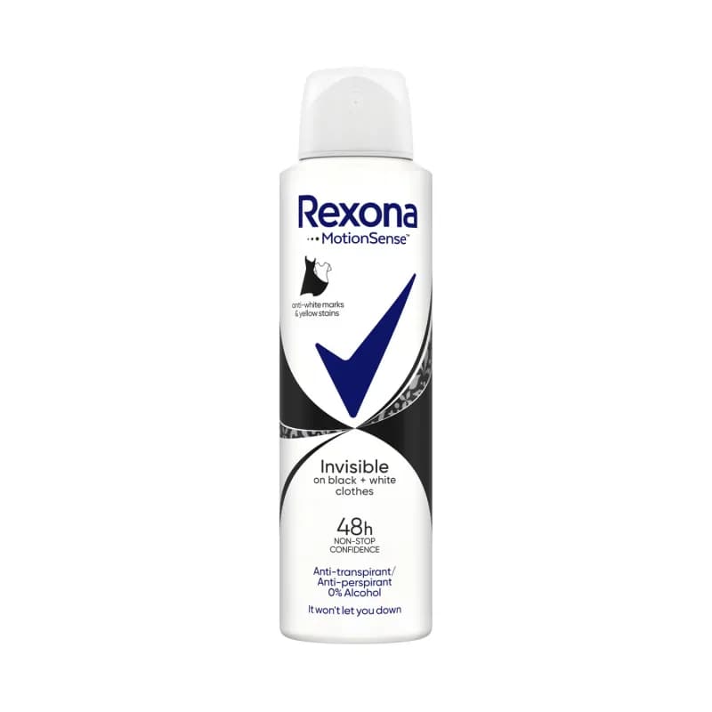 Rexona deodorant pentru femei 150ml Invisible Black & White