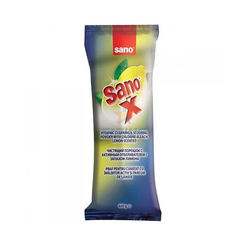 Sano X rezerva pudra de curatat universal 600gr, Lemon (Lamaie)