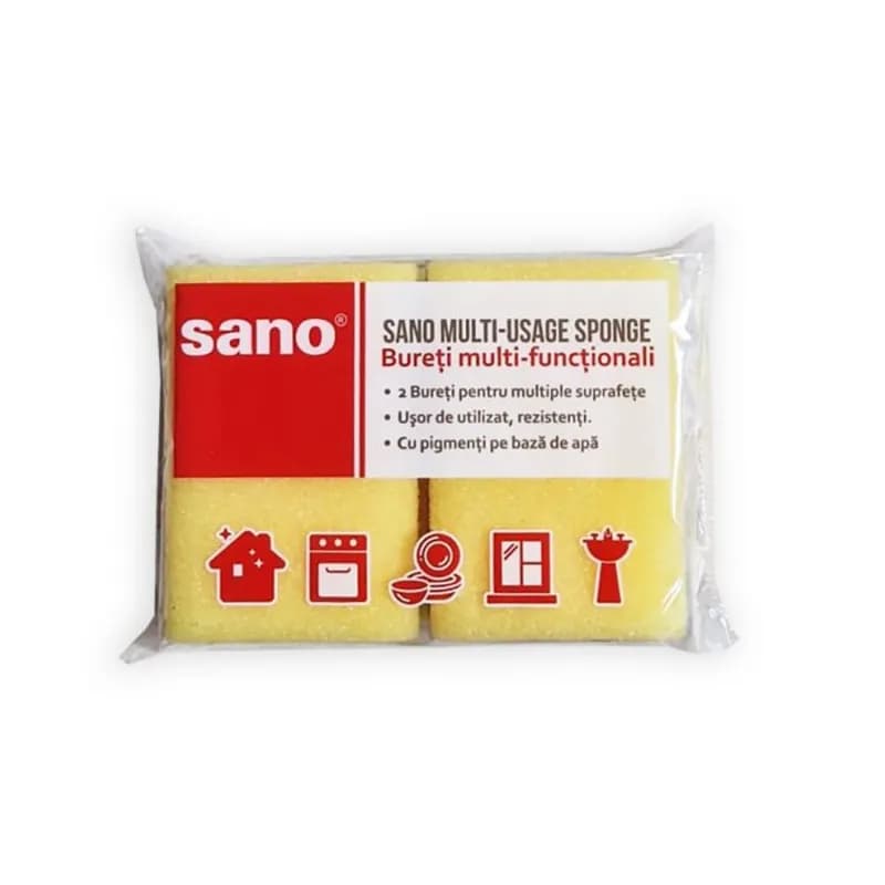 Sano bureti de vase cu canelura, 2 buc