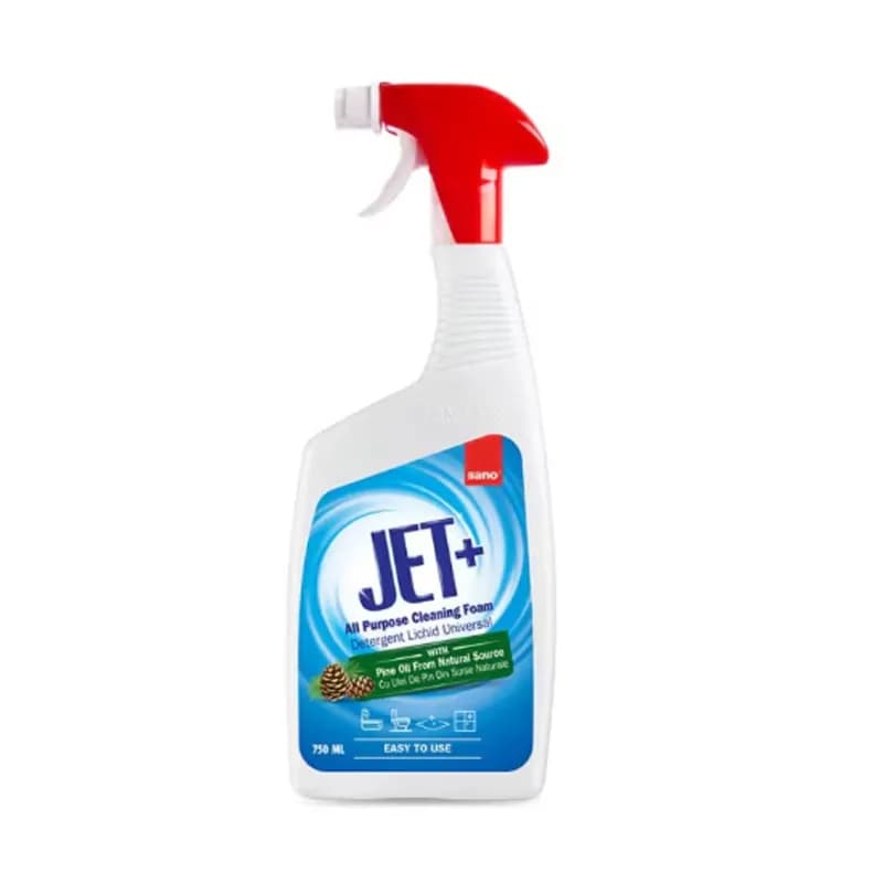 Sano Jet+ detergent spuma universal 750ml, Ulei de Pin