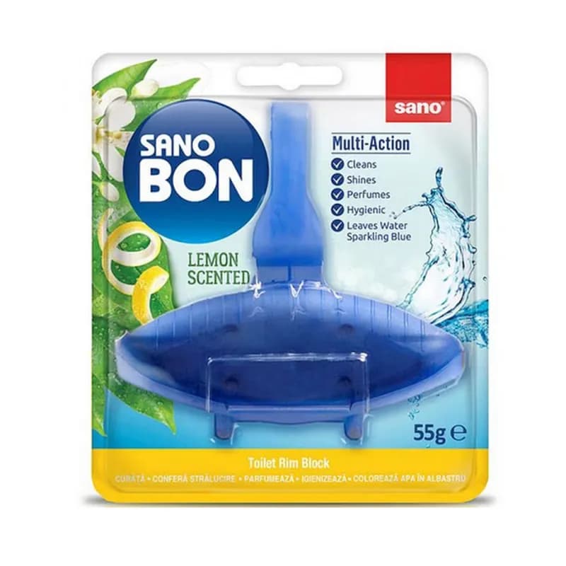 Sano Bon odorizant WC Solid 55g, Lemon (Lamaie)