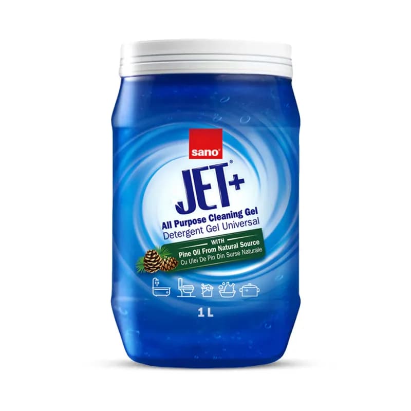 Sano Jet+ detergent gel universal 1L, Ulei de Pin