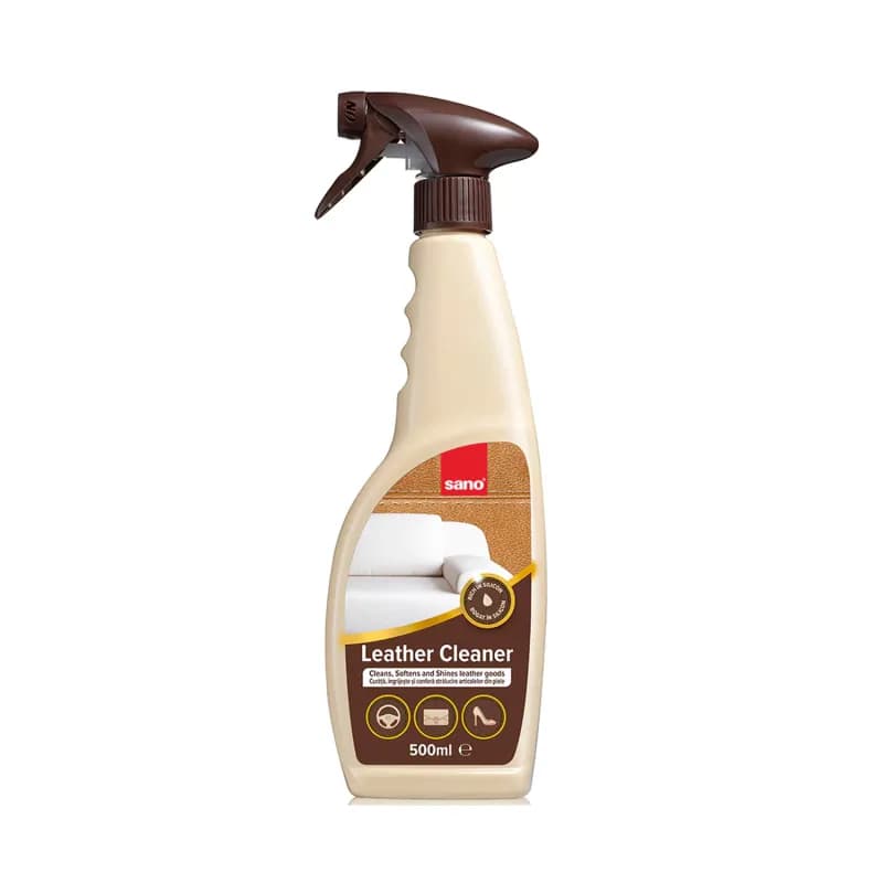 Sano Leather Cleaner solutie de curatat piele 500ml