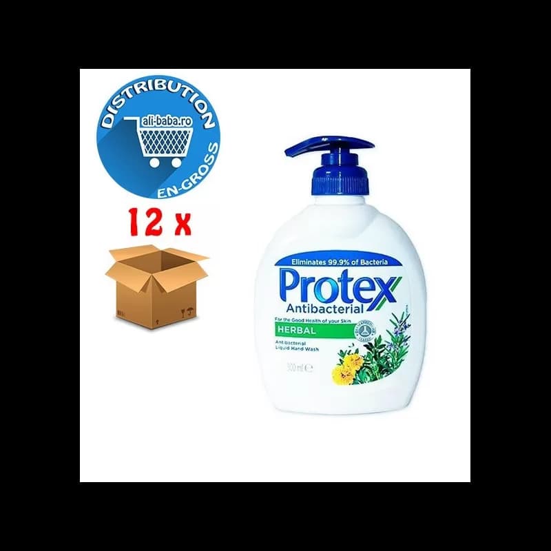 Protex sapun lichid 300ml Herbal
