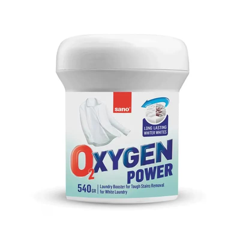 Sano Oxygen detergent pudra pentru indepartare petelor fara clor, 540g, Color