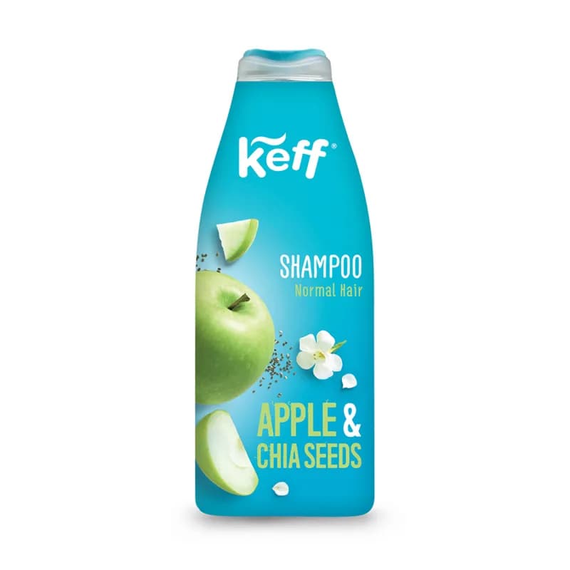Sano Keff sampon par normal 500ml, Apple & Chia Seeds (Mar & Seminte chia)