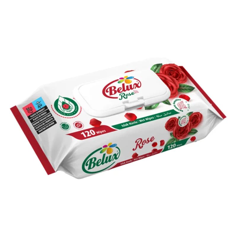 Belux servetele umede 120buc Rose