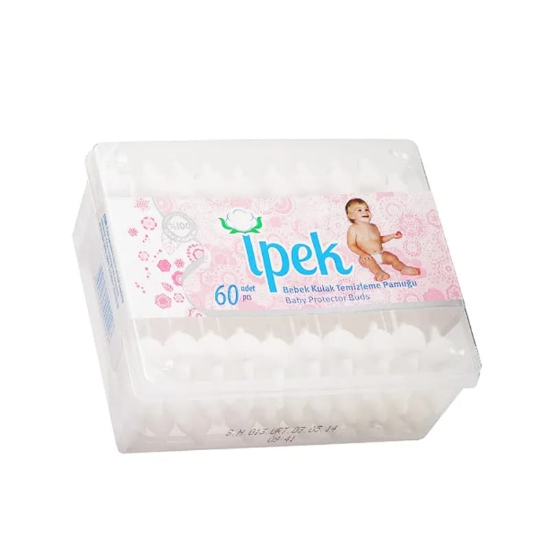 Ipek betisoare de urechi pentru copii 60 buc