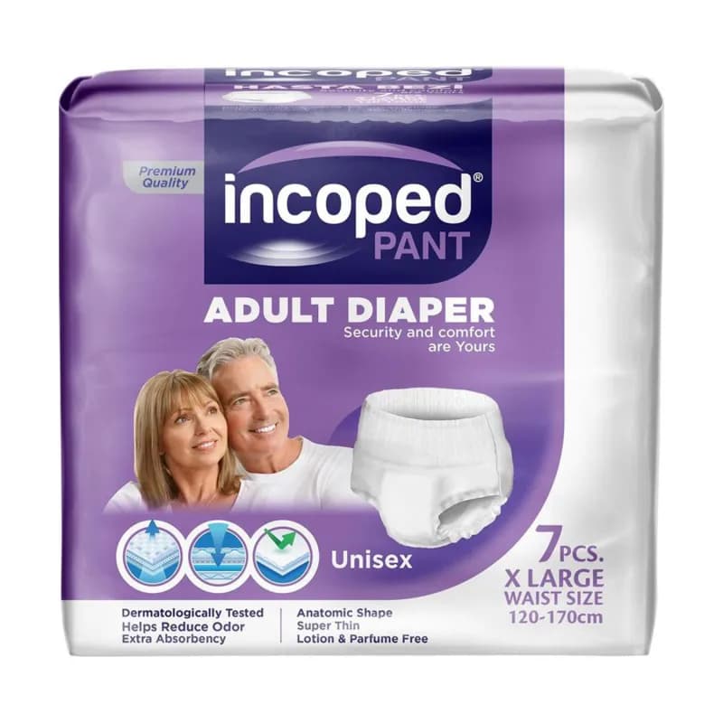 Incoped scutece chilot de adulti XL 7buc