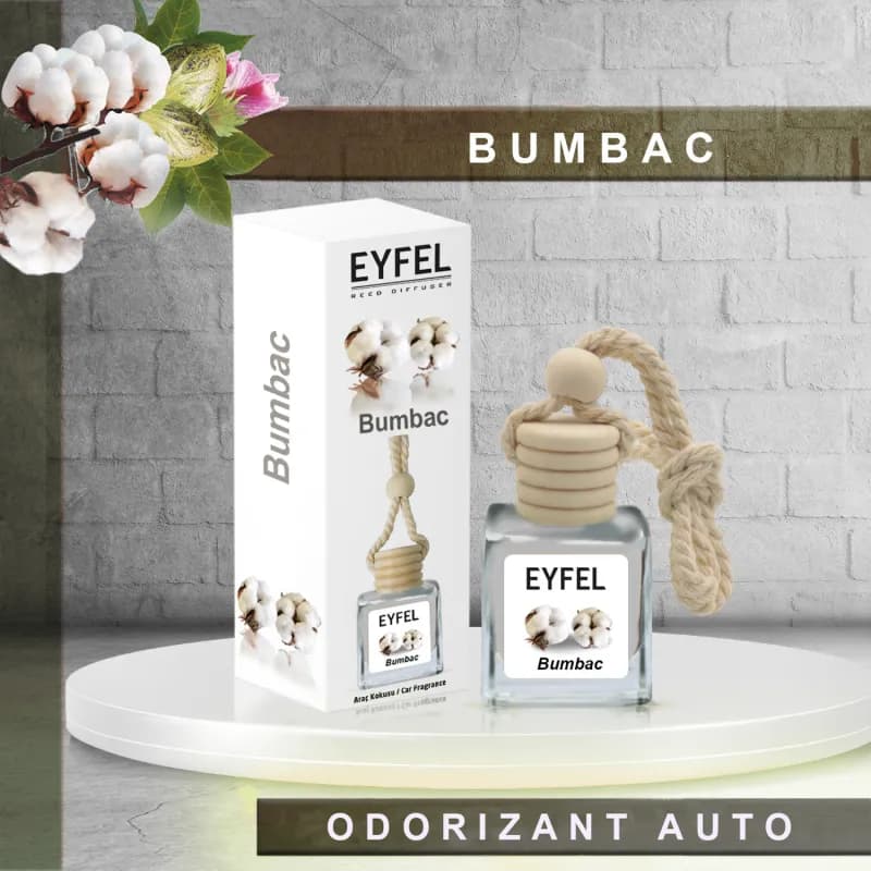 Eyfel odorizant auto 10ml Bumbac