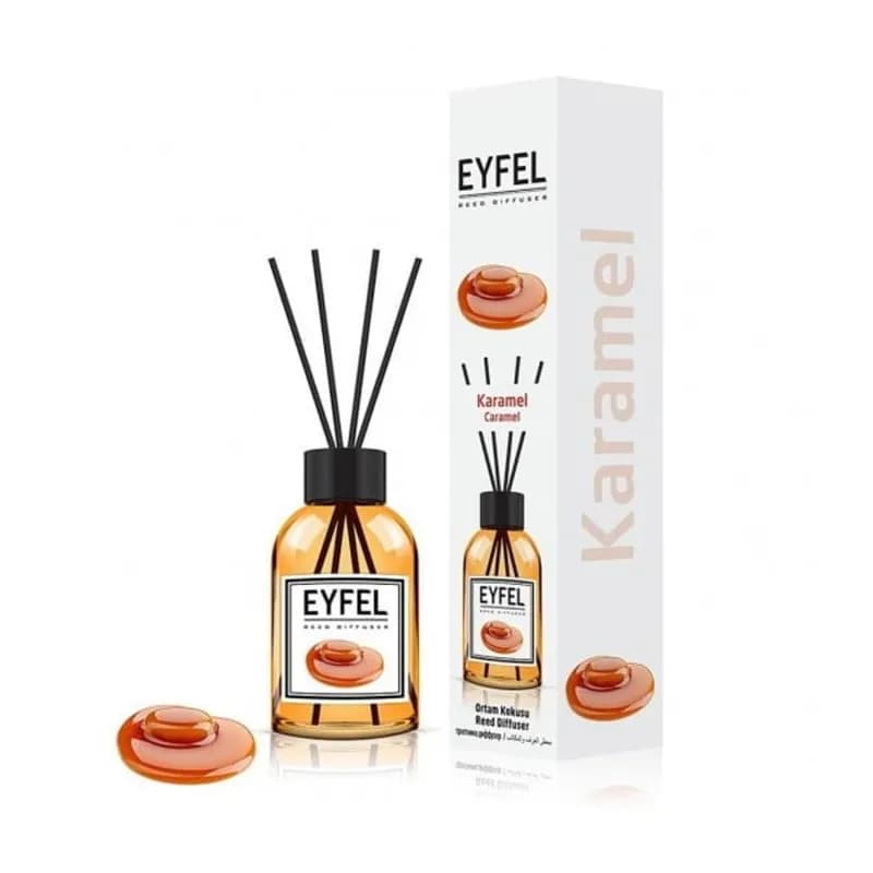 Eyfel odorizant de camera cu bete 55ml, Caramel (Caramel)