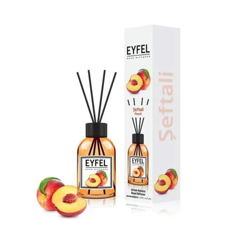 Eyfel odorizant de camera cu bete 55ml, Peach (Piersica)