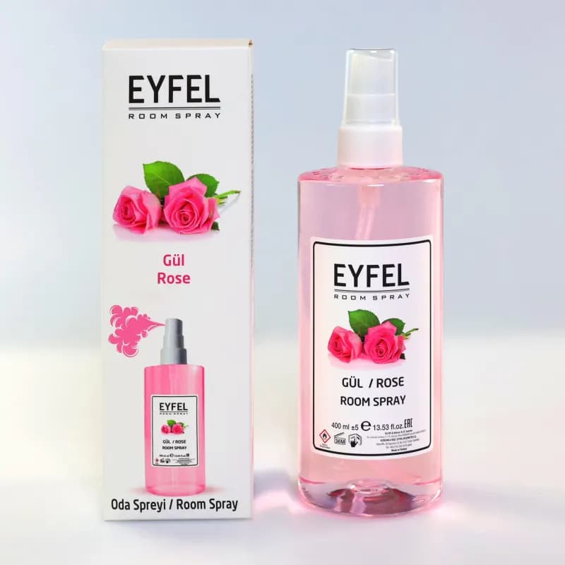 Eyfel odorizant de camera spray 400ml, Rose (Trandafir)