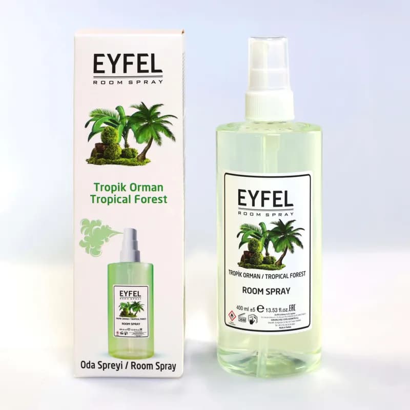 Eyfel odorizant de camera spray 400ml, Tropical Forest (Padure tropicala)