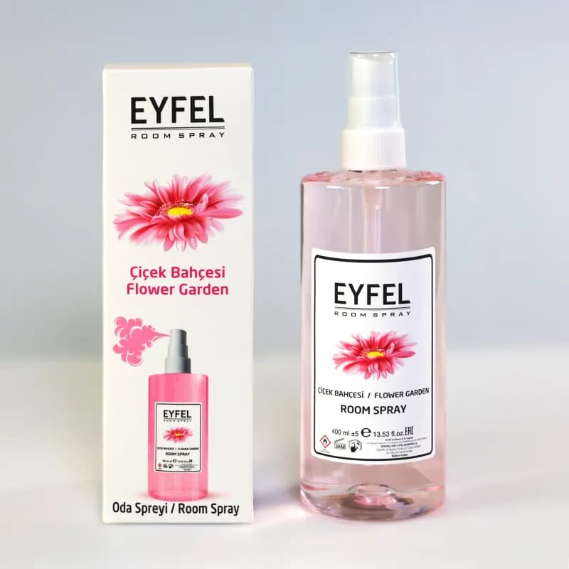 Eyfel odorizant de camera spray 400ml, Flower Garden (Gradina cu flori)
