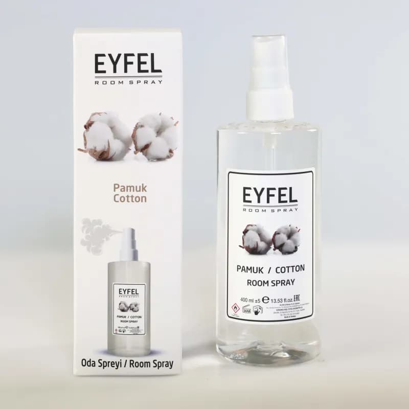 Eyfel odorizant de camera spray 400ml, Cotton (Bumbac)