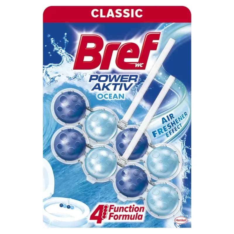 Bref odorizant toaleta Power Aktiv 2x50g Ocean