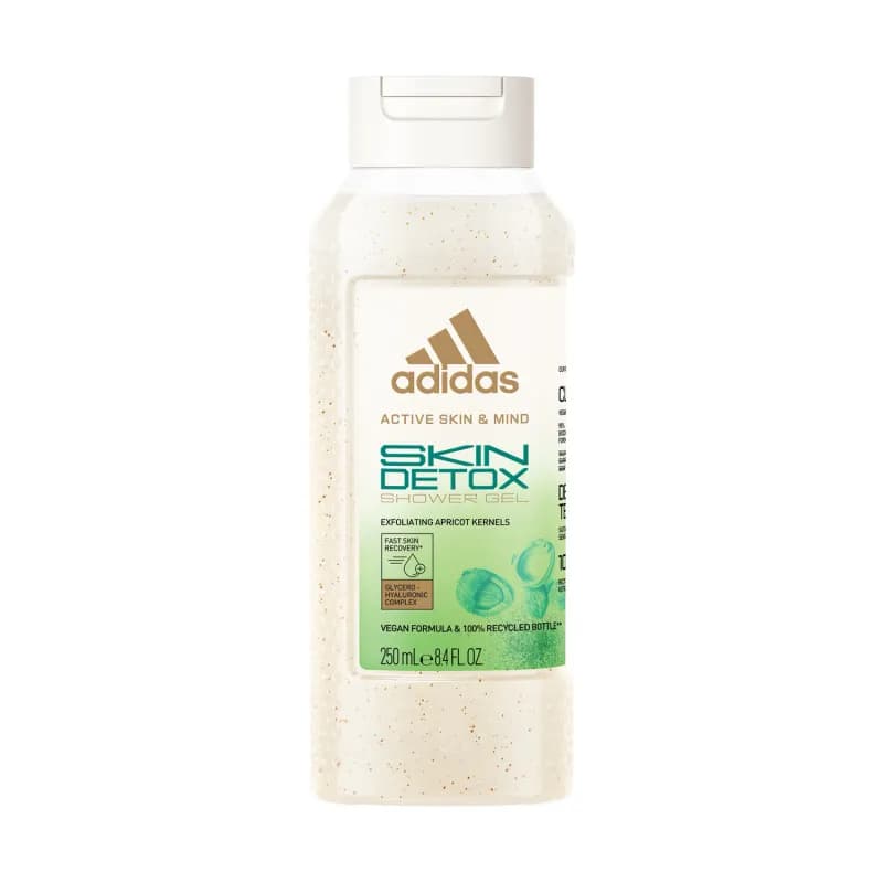 Adidas gel de dus 250ml Skin Detox Exfolianting Apricot
