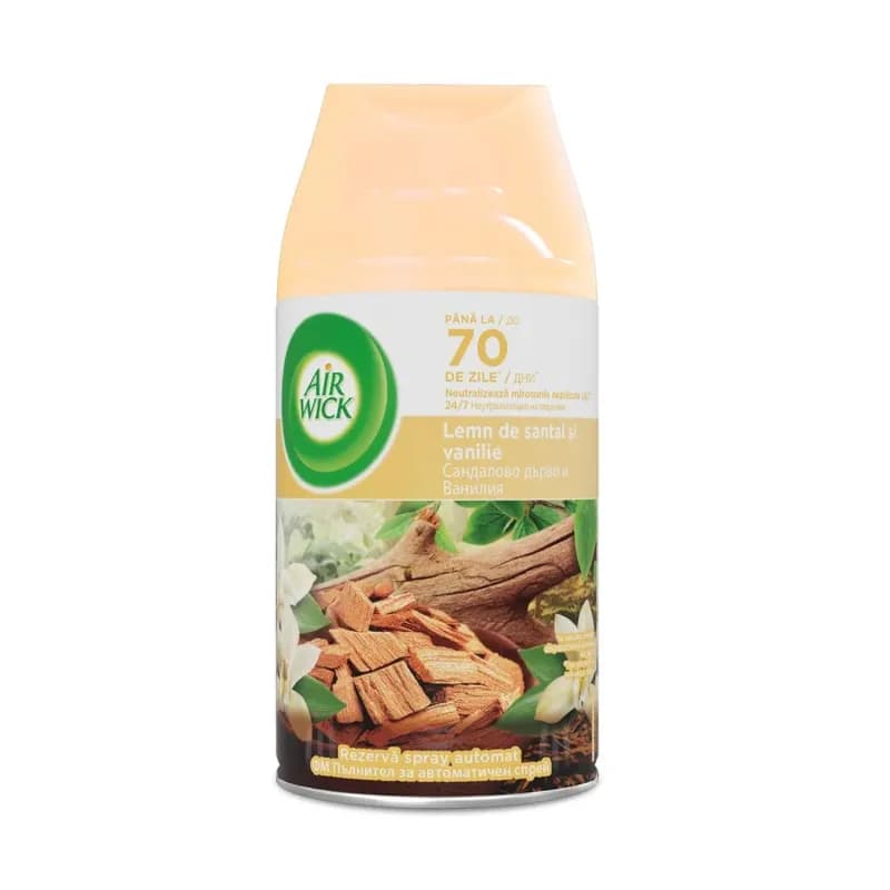 AirWick rezerva odorizant de camera Lemn de Santal & Vanilie