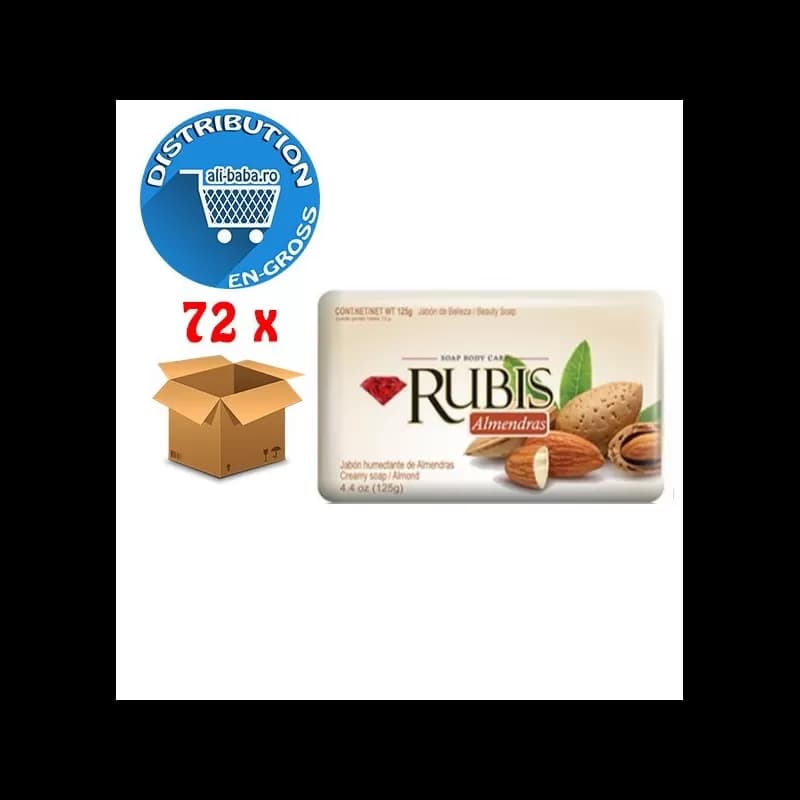 Rubis Sapun Solid 125g Almendras
