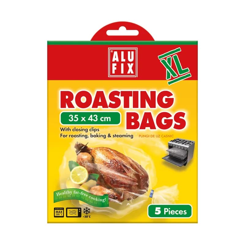 Alufix pungi pentru friptura extra mari (35x43cm), 5 buc/set