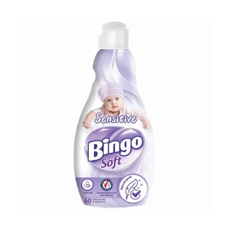 Bingo balsam de rufe 1.44L Sensitive Alb & Mov 60 spalari