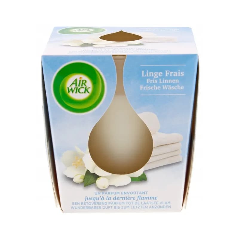 Airwick lumanare parfumata 105g Fris Linnen