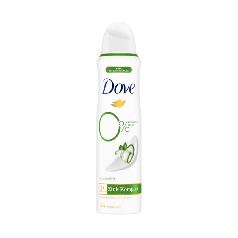 Dove deodorant spray 150ml pentru femei Cucumber 0% Zinc Complex