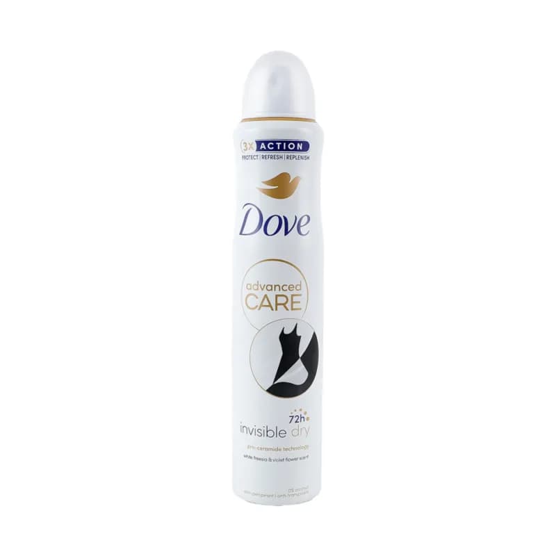 Dove deodorant spray 200ml Invisible Dry Advance Care