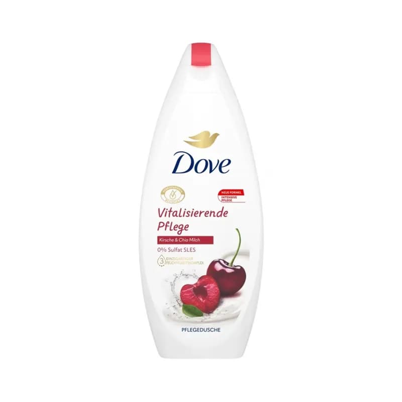 Dove gel de dus 250ml pentru femei Vitalising Care Cherry & Chia Milk