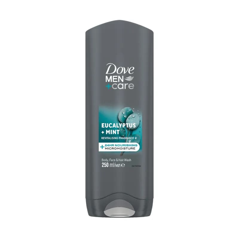 Dove gel de dus 250ml pentru barbati Eucalyptus & Mint