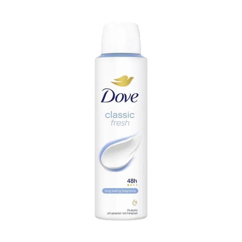 Dove deodorant spray 150ml pentru femei Classic Fresh