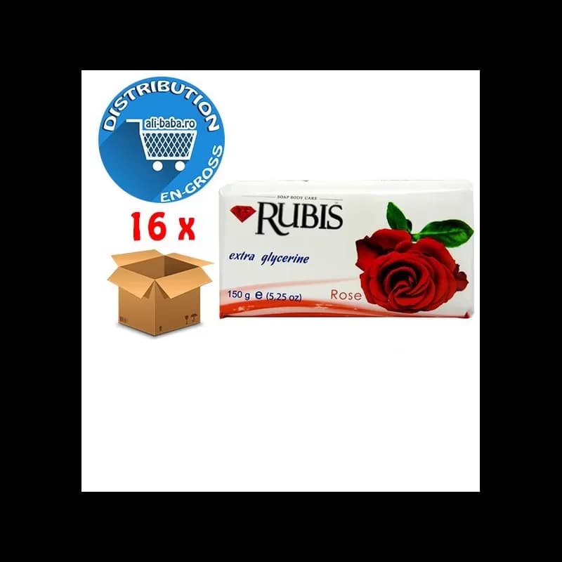 Rubis Sapun Solid 150g Rose