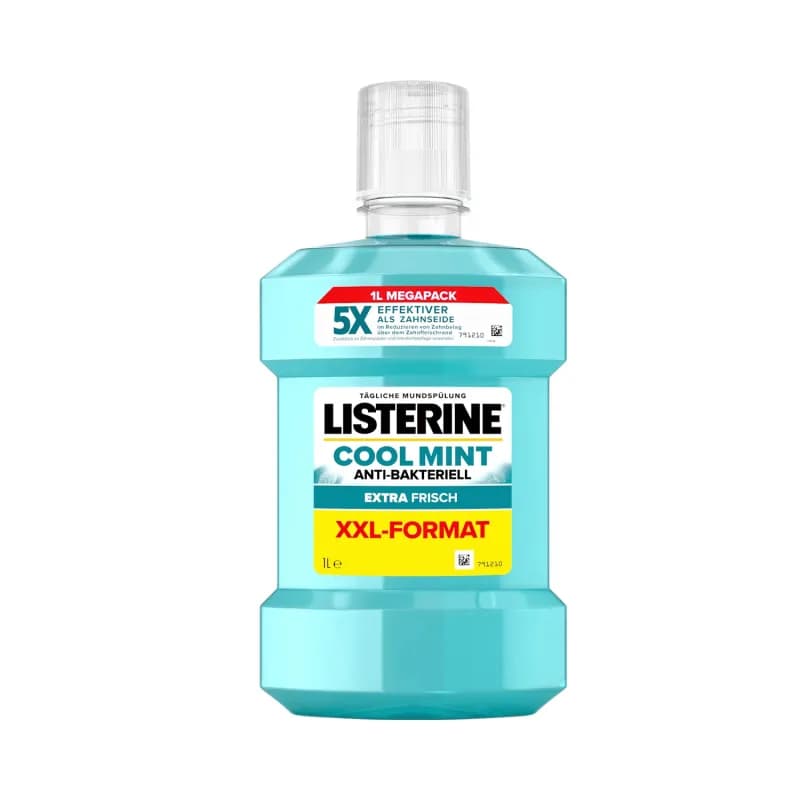Listerine apa de gura 1000ml Cool Mint Mild Taste