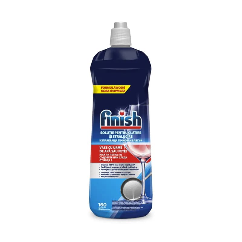 Finish solutie clatire pentru masina de vase 800ml 160 spalari
