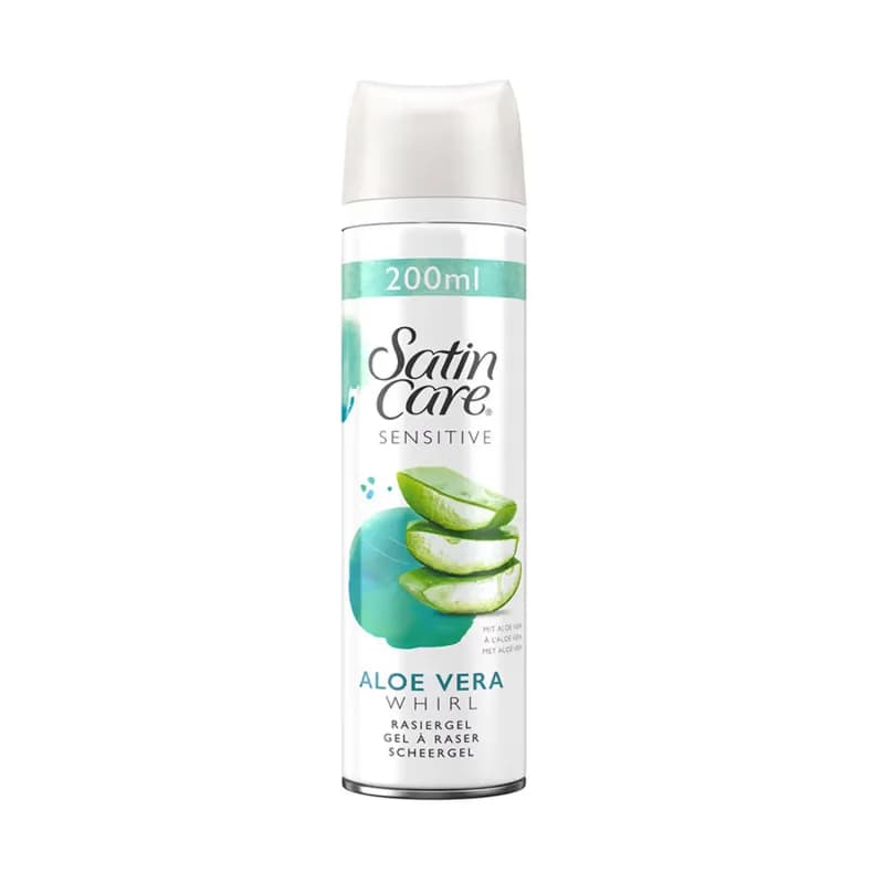 Gillette gel de ras 200ml Satin Care Sensitive