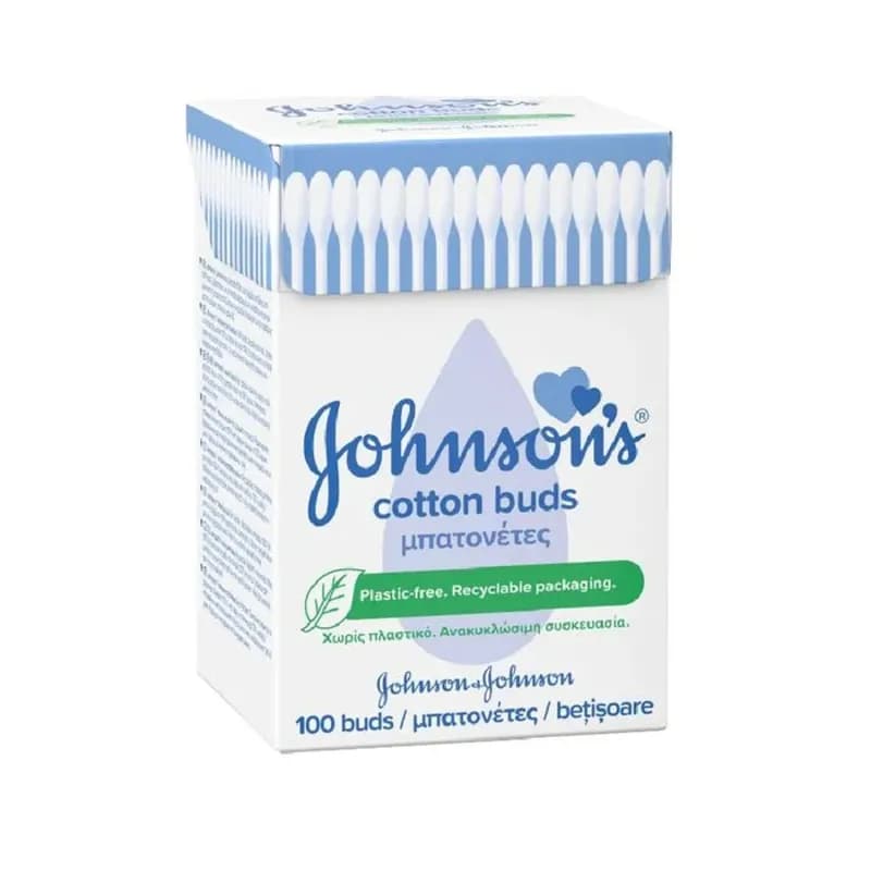 Johnson’s Baby betisoare de urechi pentru copii 12x100 buc