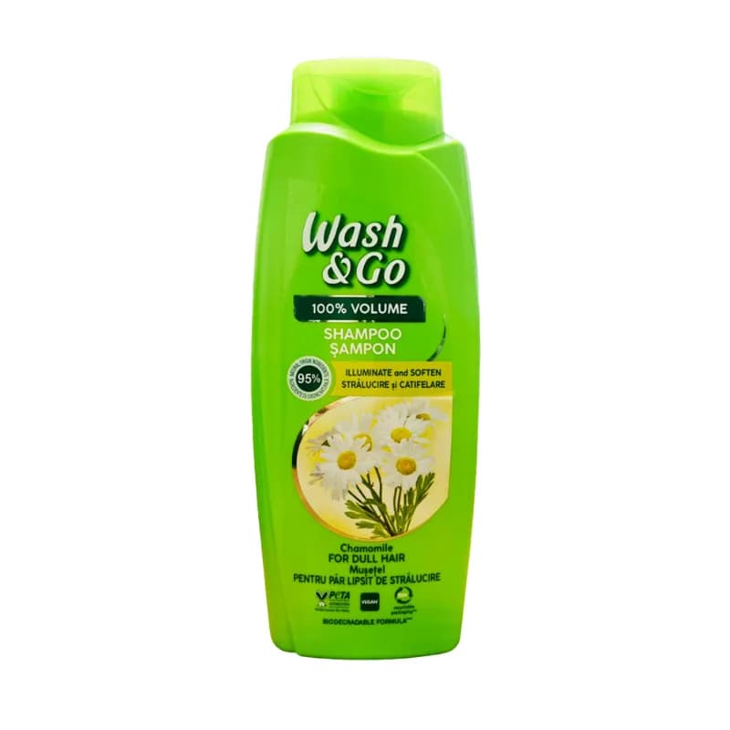Wash & Go sampon 675ml Chamomile