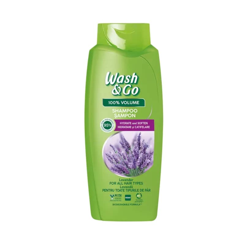 Wash & Go sampon 675ml Lavanda
