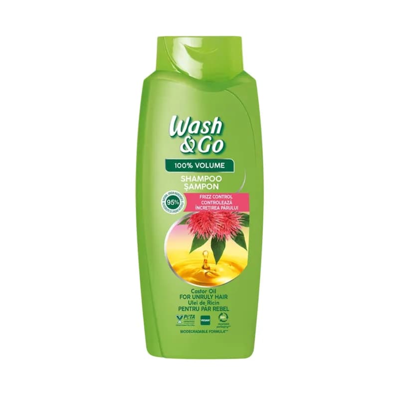 Wash & Go sampon 675ml Castor Oil